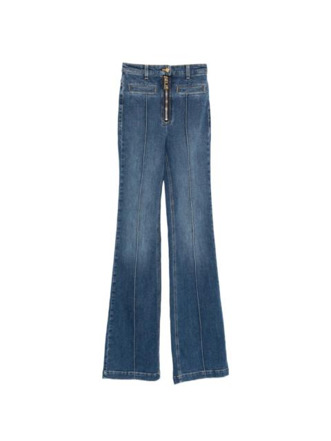 welt-pockets bootcut  jeans