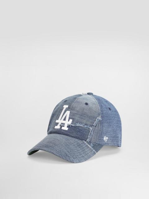 Dolce&Gabbana X ’47 Los Angeles Dodgers Denim Patchwork Baseball Cap