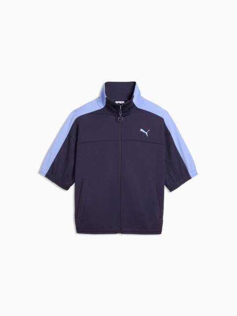 T7 Women's Short Sleeve Track Jacket