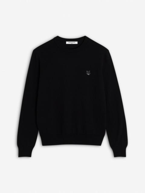 BOLD FOX HEAD PATCH REGULAR JUMPER