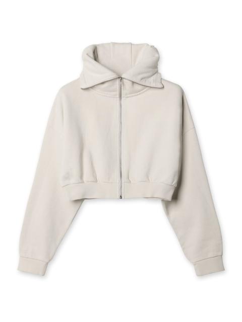 CROPPED FULL ZIP