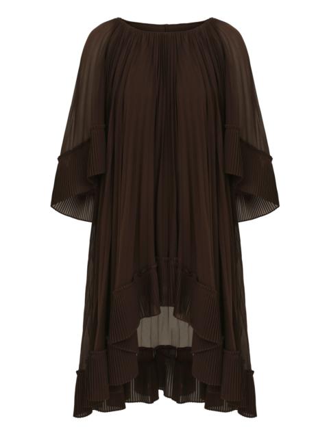 ILLUMINATE PLEATED CAPE MINI