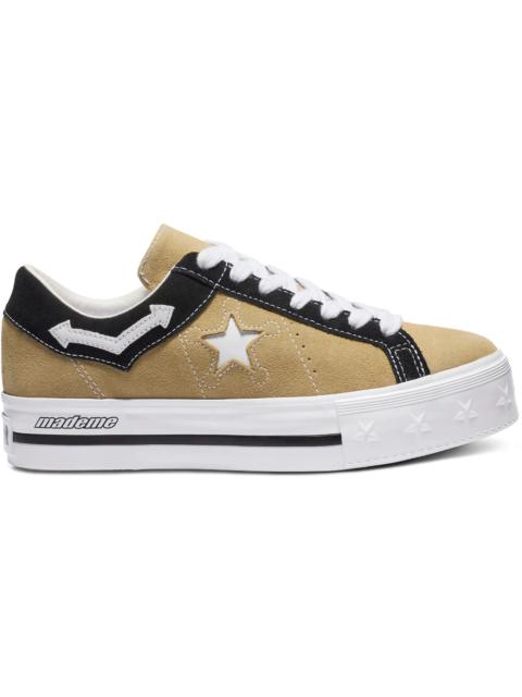 Converse One Star Platform Low MadeMe Brown (W)