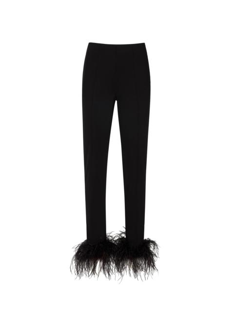 Scuba Legging With Feathers