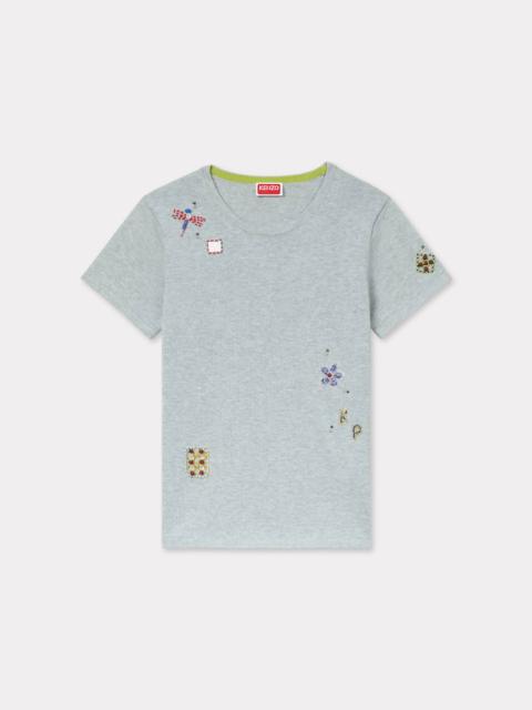 Embroidered top in cotton
