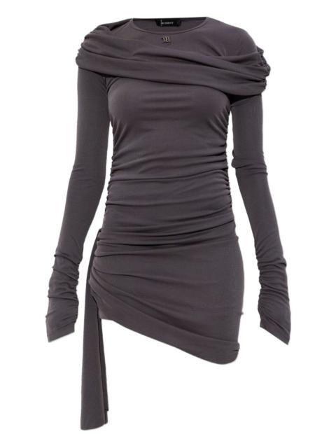 draped ruched dress