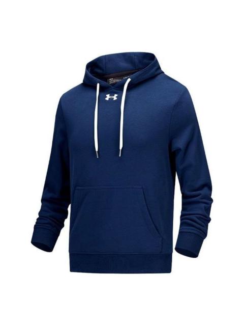 Under Armour Hustle Fleece Hoodie 'College Blue' 21600303-408