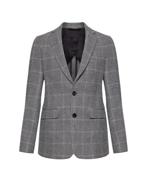 Grey Glen Check Tweed Jacket