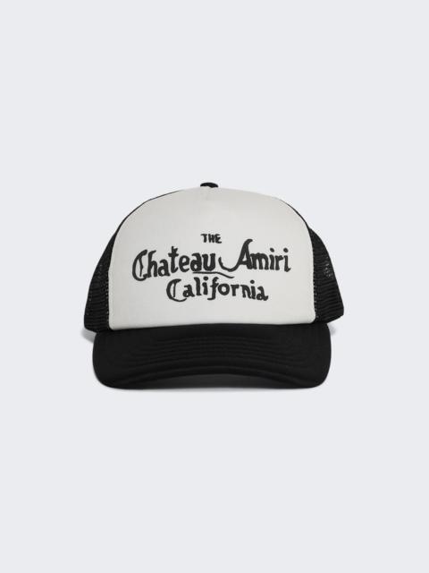 Chateau Amiri Foam Trucker Alabaster And Black