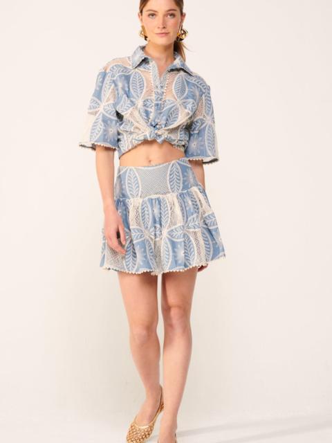 Mini Skirt Colleen - Blue