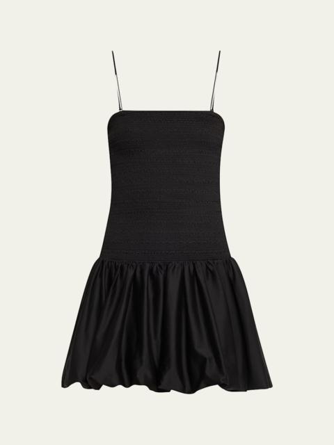 Arden Drop-Waist Bubble Mini Dress