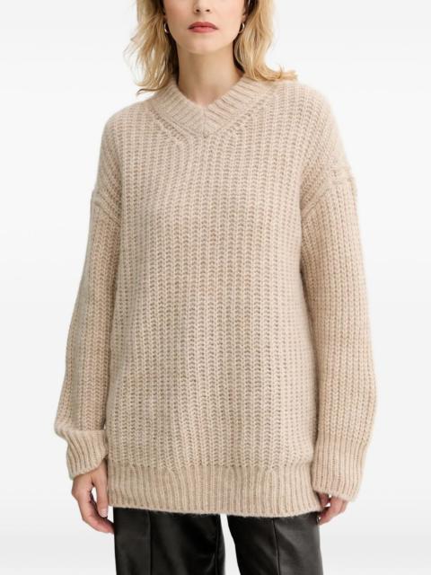 V-neck sweater
