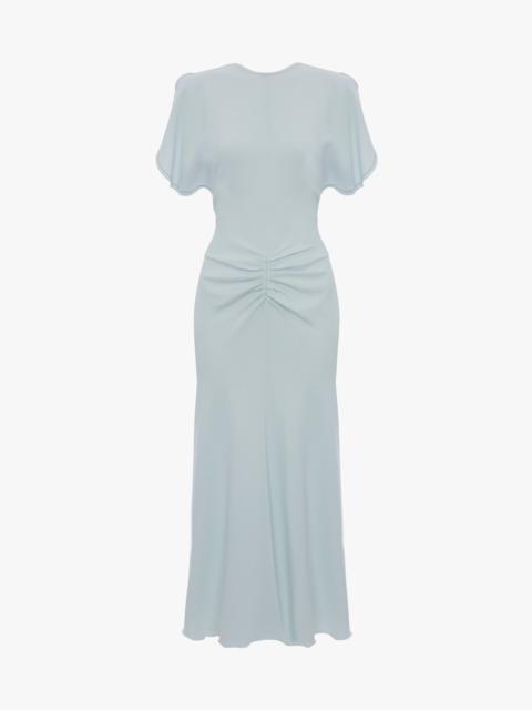 Bela Midi Dress In Glacial Blue