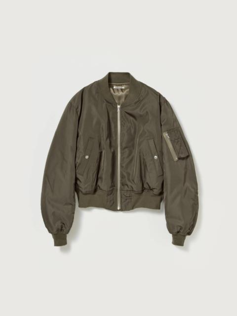 HIGH DENSITY SILK TWILL FLIGHT BLOUSON