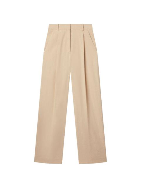 pleated trousers