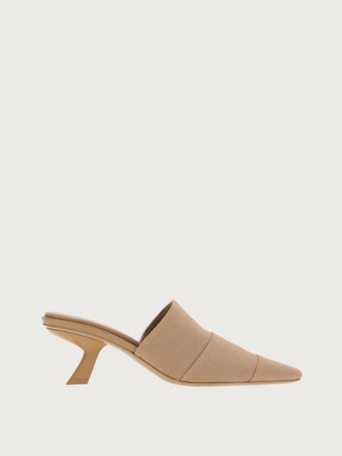 UNDERSTATED GROS-GRAIN MULES