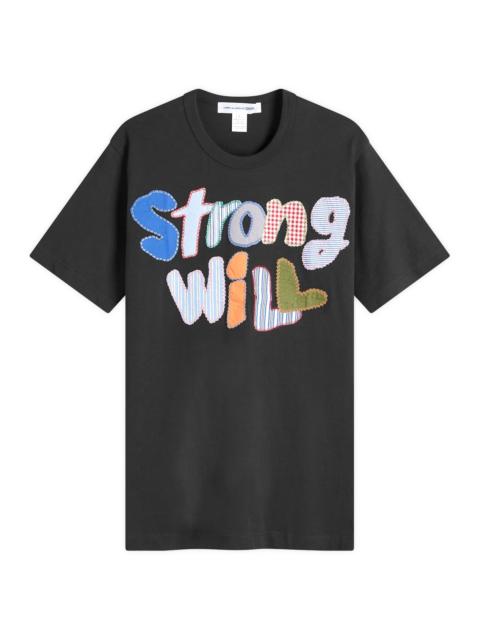 Comme des Garçons SHIRT Strong Will Patchwork T-Shirt