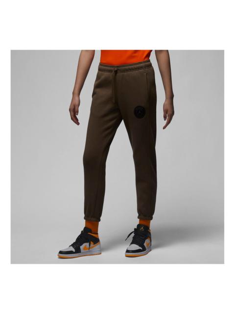 (WMNS) Air Jordan x Paris Saint-Germain Sweatpants 'Palomino' FD6998-274