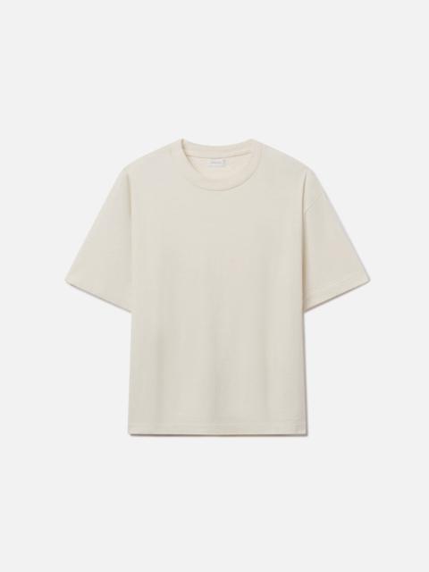 SILK NOIL RIVIERA CROPPED TEE