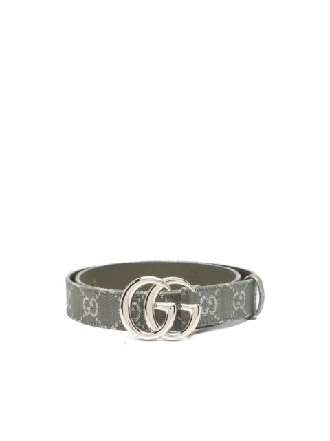 GG monogram canvas belt