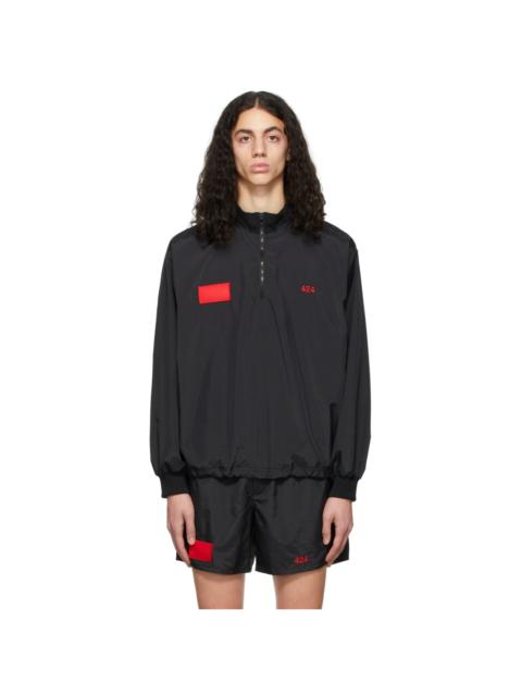 Black Half-Zip Jacket