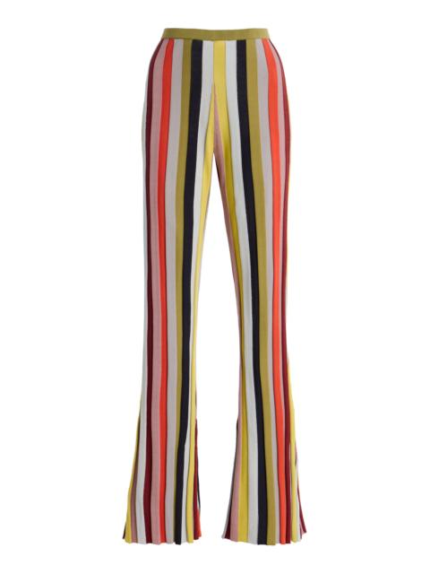 Exclusive Rythym Striped Knit Pants stripe