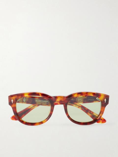 Dr. Dream Round-frame Tortoiseshell Acetate Sunglasses