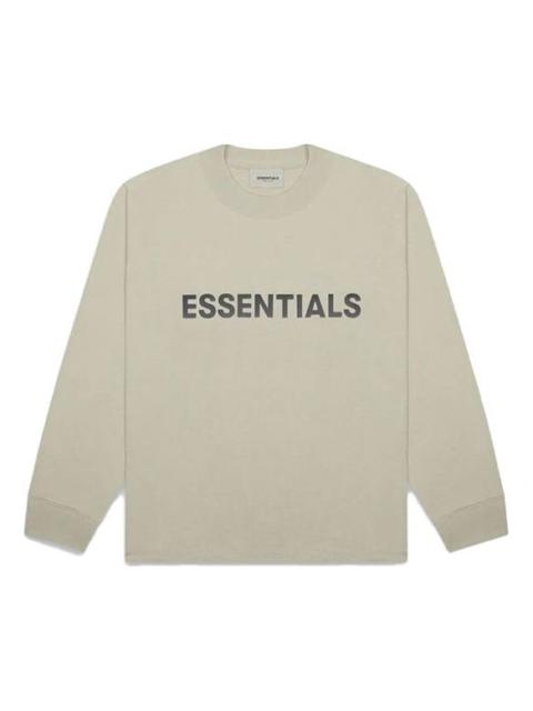 Fear of God Essentials FW20 Long Sleeve Tee 'Moss' FOG-FW20-293