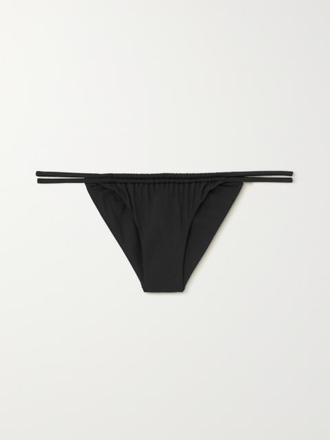Luxor Ruched Stretch Bikini Briefs