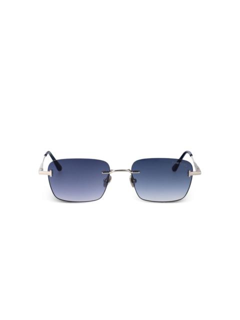 Jake rectangle-frame sunglasses