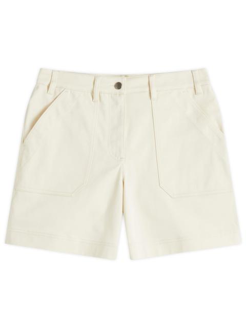 Moncler Organic Cotton Wide Shorts