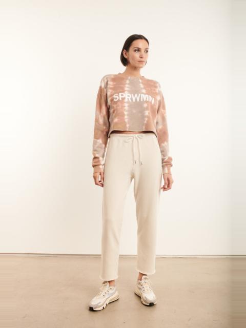 VINTAGE WHITE EASY SWEATPANTS