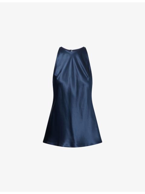 Saskia Sleeveless Silk Top