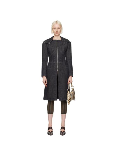 Black Alice Denim Coat