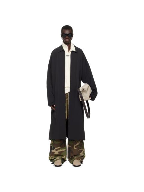 Lexie Performance Cotton & Nylon Reversible Trench Jacket