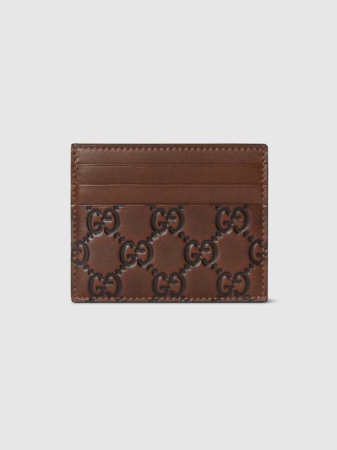 GG Emblem card case