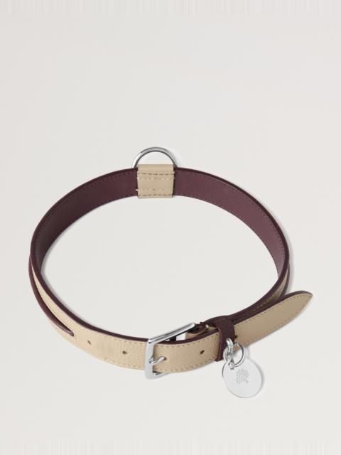 Large Leather Dog Collar
Dune & Oxblood Small Classic Grain