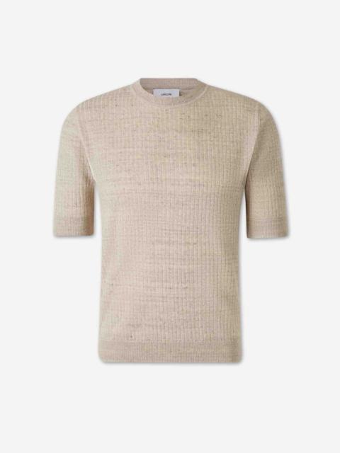 LINEN KNIT T-SHIRT