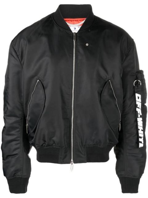 OFF-WHITE Industrial Bomber Jacket Black