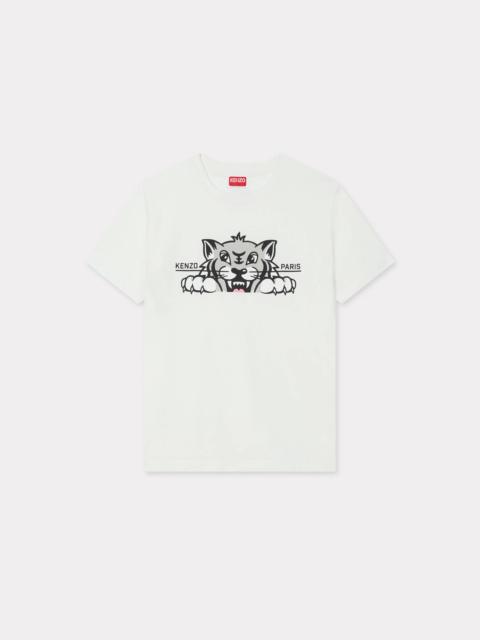 'KENZO Happy Tiger' loose T-shirt in cotton