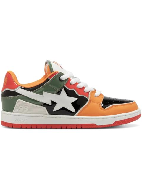 A Bathing Ape Sk8 Sta #2 M1 Green Orange