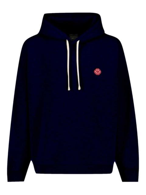 x Smiley® logo-detail hoodie