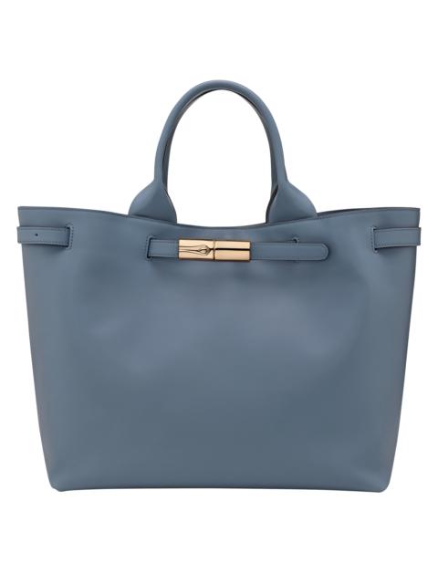 Le Smart Tote bag Slate - Leather