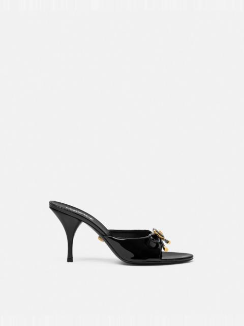 Opera Bow Patent Mules 85 mm
