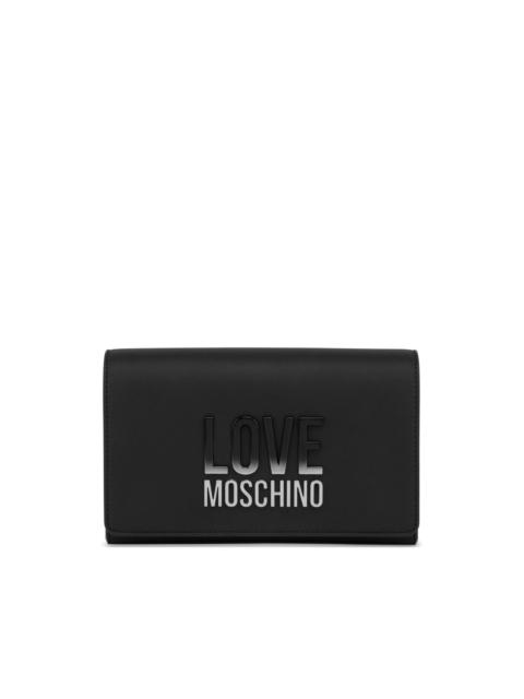 logo-plaque crossbody bag