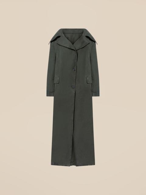 IVY GREEN LONG COAT
