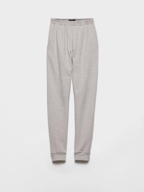 Cotton fleece joggers