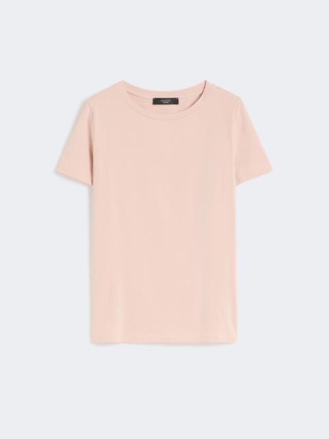 Basic cotton jersey T-shirt - PINK