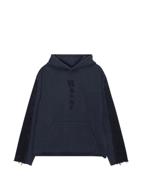 panelled sweatshirt