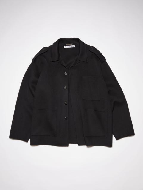 Wool jacket - Black